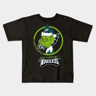 Eagles Grinch Kids T-Shirt